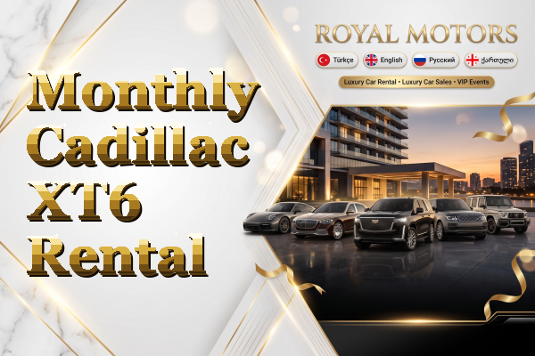 Monthly Cadillac XT6 Rental