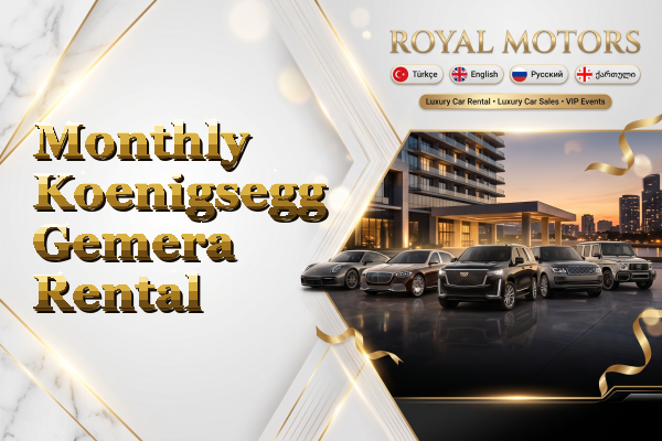 Monthly Koenigsegg Gemera Rental
