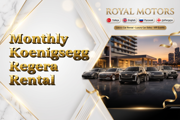 Monthly Koenigsegg Regera Rental