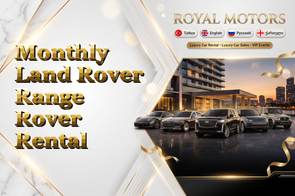 Monthly Land Rover Range Rover Rental