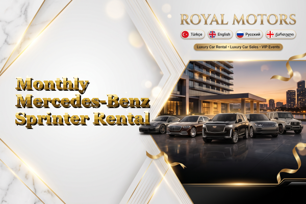 Monthly Mercedes-Benz Sprinter Rental