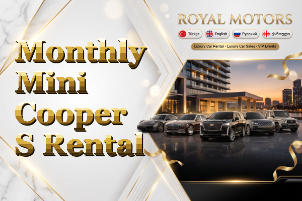 Monthly Mini Cooper S Rental