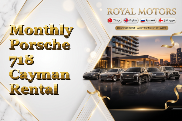Monthly Porsche 718 Cayman Rental