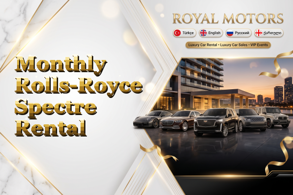 Monthly Rolls-Royce Spectre Rental