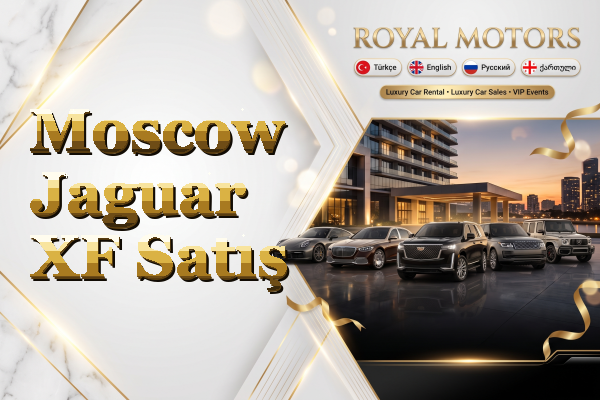 Moscow Jaguar XF Satış
