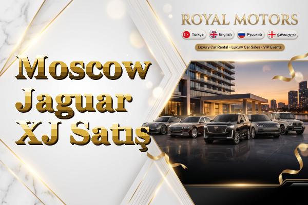 Moscow Jaguar XJ Satış