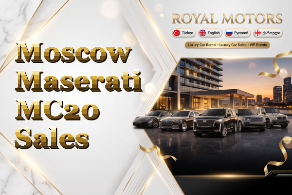 Moscow Maserati MC20 Sales