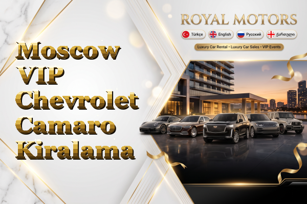 Moscow VIP Chevrolet Camaro Kiralama