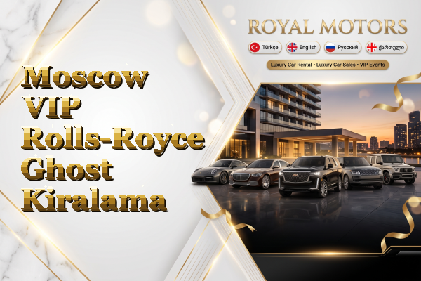 Moscow VIP Rolls-Royce Ghost Kiralama