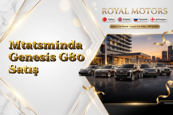 Mtatsminda Genesis G80 Satış