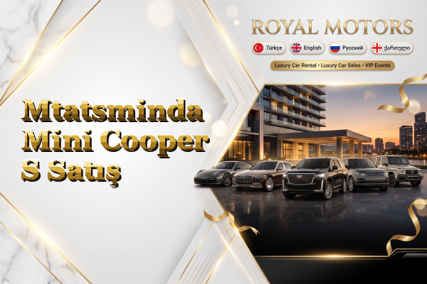 Mtatsminda Mini Cooper S Satış
