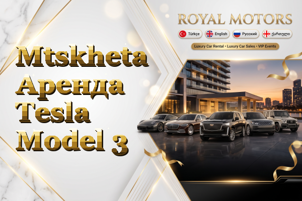 Mtskheta Аренда Tesla Model 3