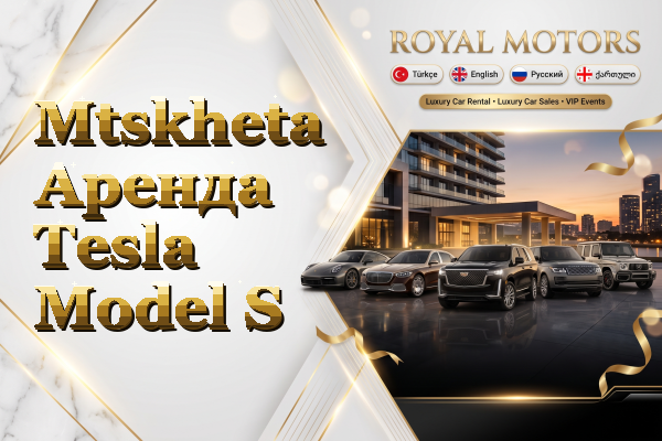 Mtskheta Аренда Tesla Model S
