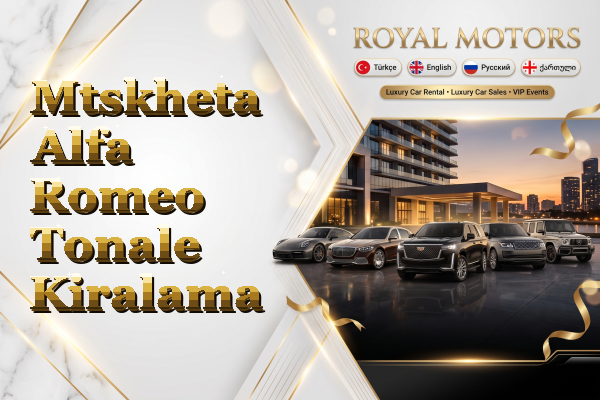 Mtskheta Alfa Romeo Tonale Kiralama