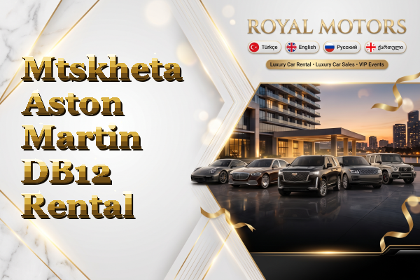 Mtskheta Aston Martin DB12 Rental