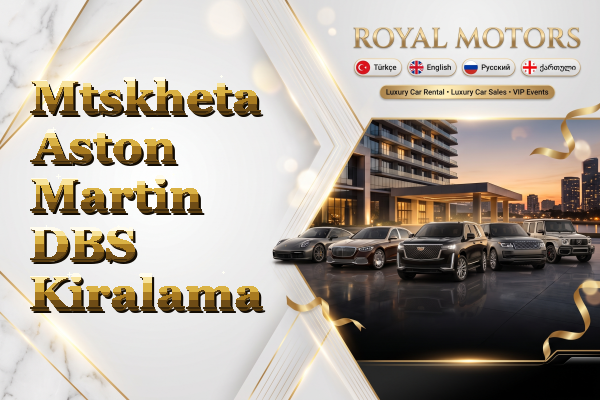 Mtskheta Aston Martin DBS Kiralama