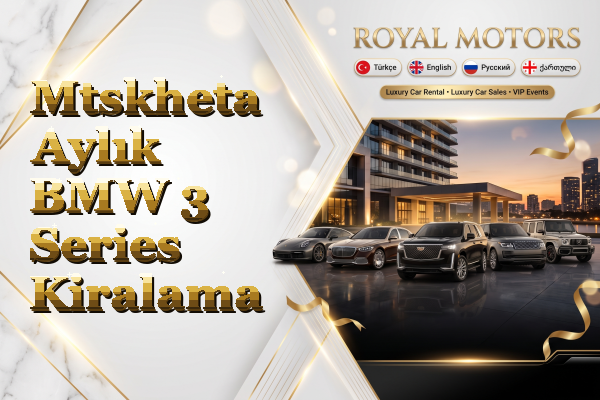 Mtskheta Aylık BMW 3 Series Kiralama