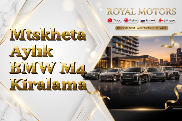 Mtskheta Aylık BMW M4 Kiralama