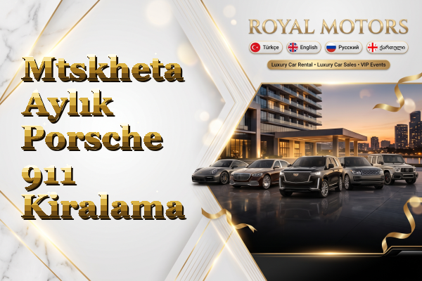 Mtskheta Aylık Porsche 911 Kiralama