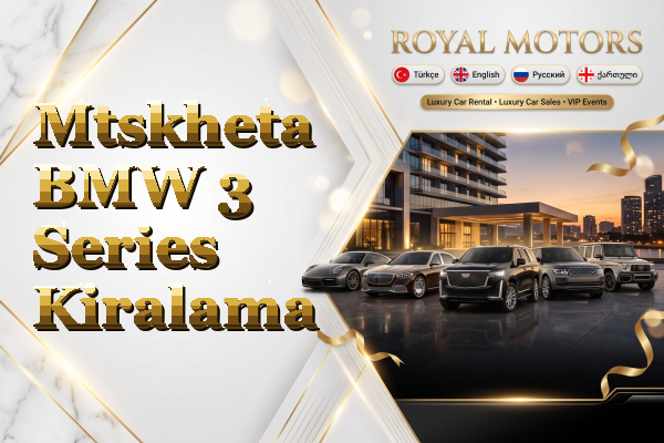 Mtskheta BMW 3 Series Kiralama