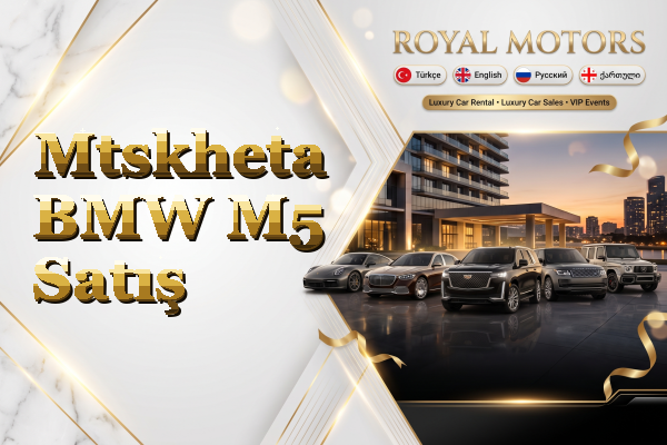 Mtskheta BMW M5 Satış
