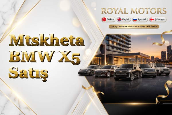 Mtskheta BMW X5 Satış