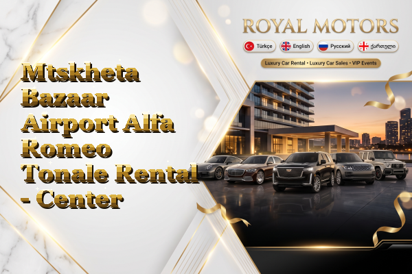 Mtskheta Bazaar Airport Alfa Romeo Tonale Rental - Center