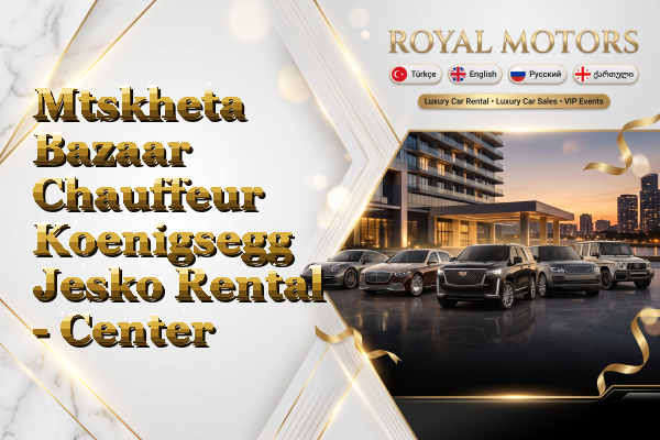 Mtskheta Bazaar Chauffeur Koenigsegg Jesko Rental - Center