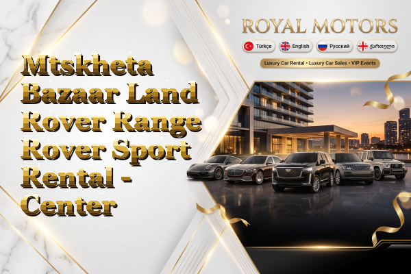 Mtskheta Bazaar Land Rover Range Rover Sport Rental - Center