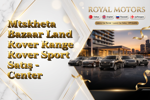 Mtskheta Bazaar Land Rover Range Rover Sport Satış - Center