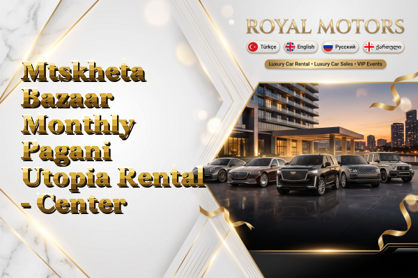 Mtskheta Bazaar Monthly Pagani Utopia Rental - Center