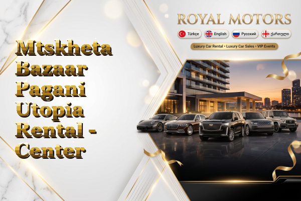 Mtskheta Bazaar Pagani Utopia Rental - Center