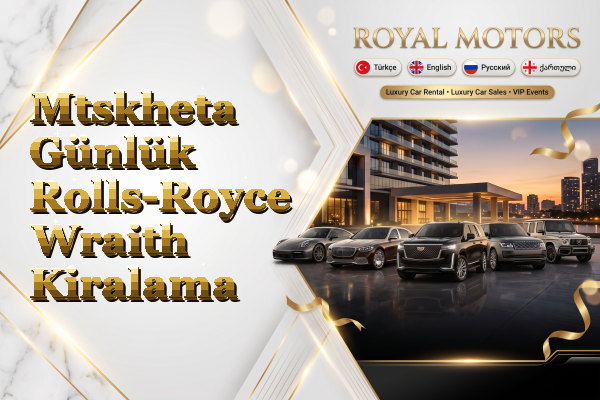 Mtskheta Günlük Rolls-Royce Wraith Kiralama