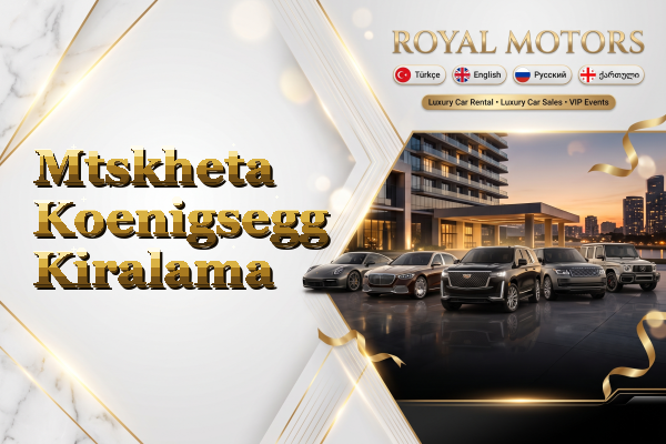 Mtskheta Koenigsegg Kiralama