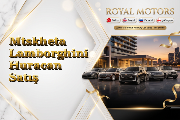 Mtskheta Lamborghini Huracan Satış