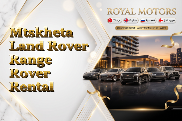 Mtskheta Land Rover Range Rover Rental