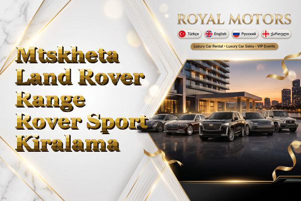 Mtskheta Land Rover Range Rover Sport Kiralama