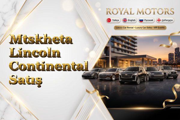 Mtskheta Lincoln Continental Satış