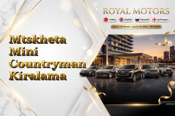 Mtskheta Mini Countryman Kiralama