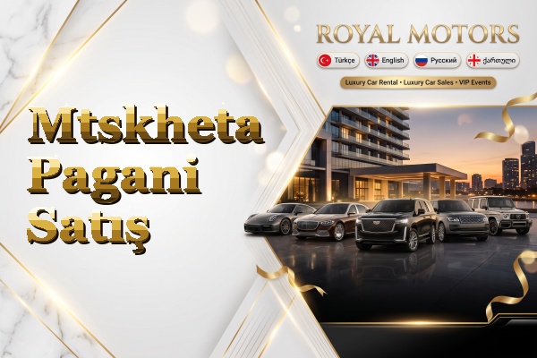 Mtskheta Pagani Satış