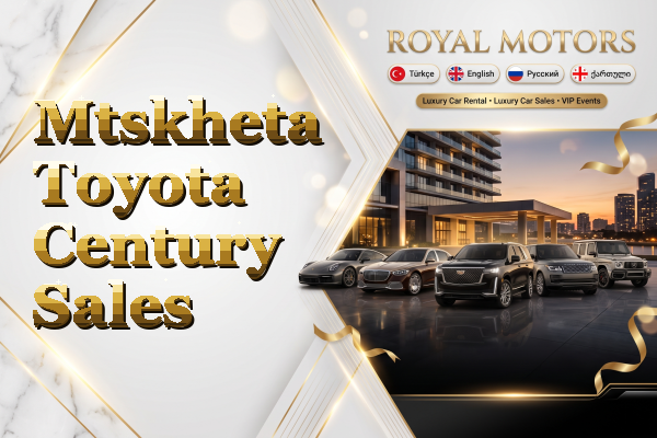 Mtskheta Toyota Century Sales