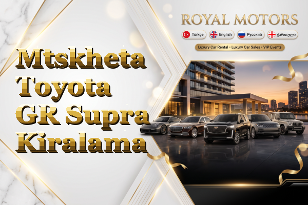 Mtskheta Toyota GR Supra Kiralama