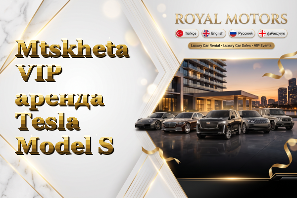 Mtskheta VIP аренда Tesla Model S