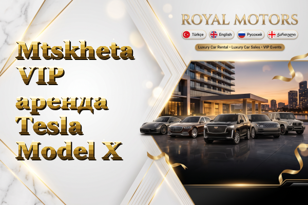 Mtskheta VIP аренда Tesla Model X