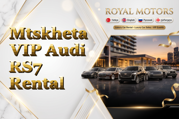 Mtskheta VIP Audi RS7 Rental