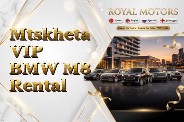 Mtskheta VIP BMW M8 Rental