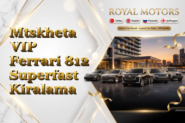 Mtskheta VIP Ferrari 812 Superfast Kiralama