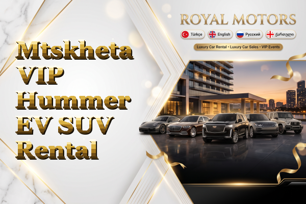 Mtskheta VIP Hummer EV SUV Rental