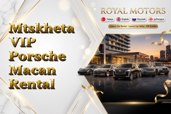 Mtskheta VIP Porsche Macan Rental