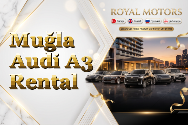 Muğla Audi A3 Rental
